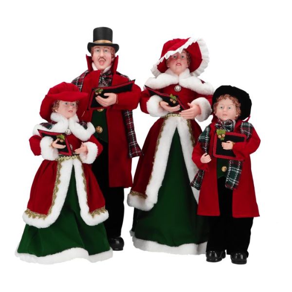 Carol singers M