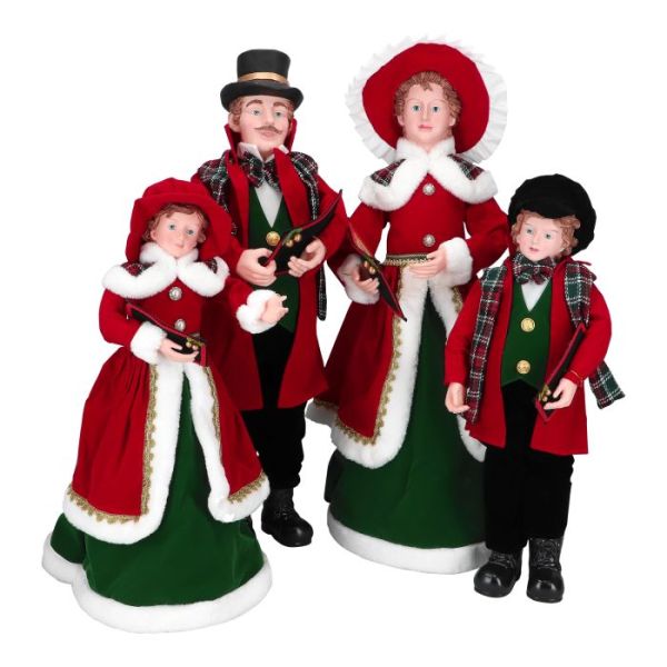 Carol singers L *