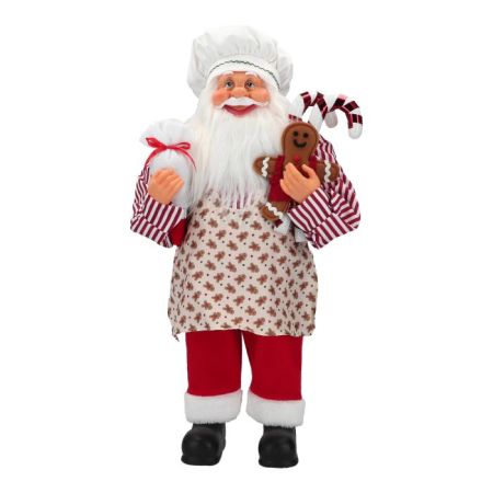Santa cook gingerbread 60cm