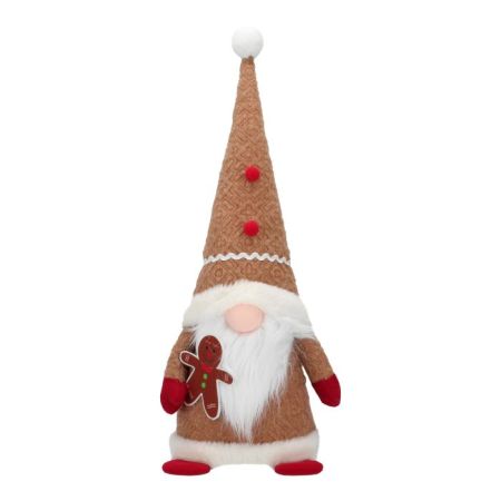 Gnome gingerbread sitting