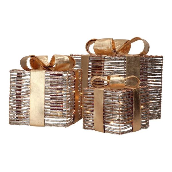 Gift box LED, set of 3pcs