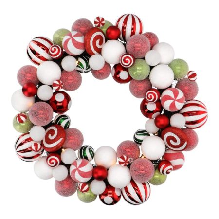Wreath decorated 65cm