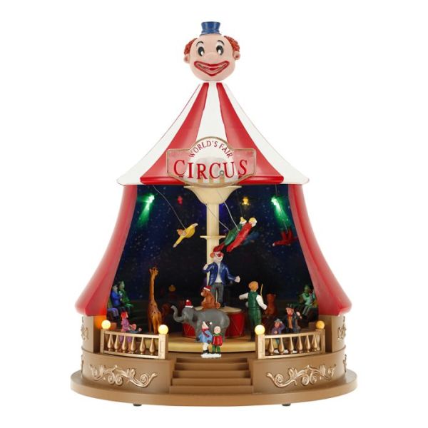 Circus scene animated