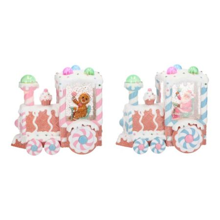 Gingerbread train water spinning 2ass