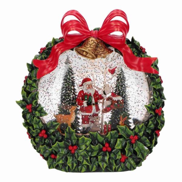 Wreath water spinning