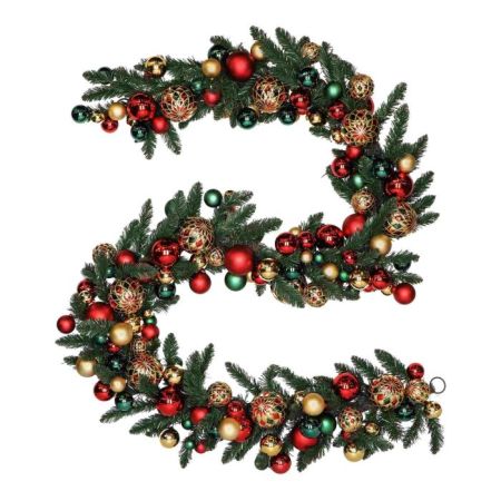 Garland decorated