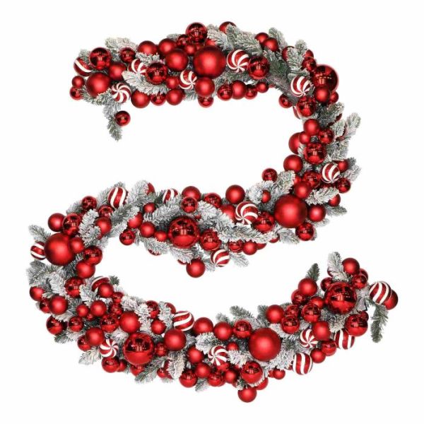 Garland decorated