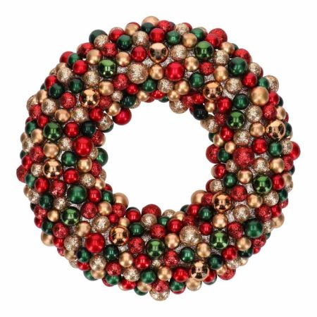 Wreath christmas balls 30cm