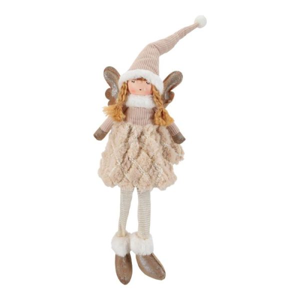 Angel with hanging legs