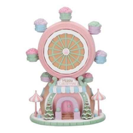 Gingerbread ferris wheel poly