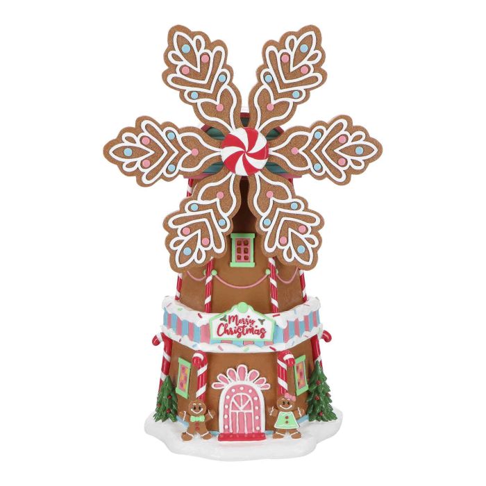 Gingerbread windmill poly
