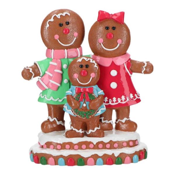 Gingerbread family poly