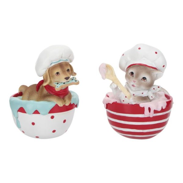 Dog & cat bowl poly