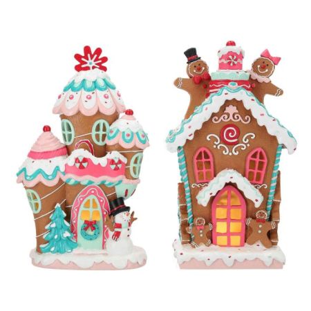 Gingerbread house 2 ass poly