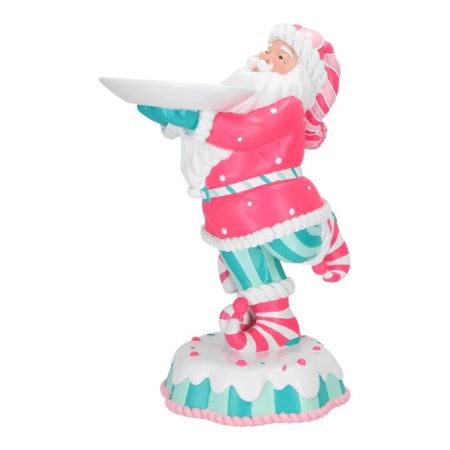 Santa with tray poly