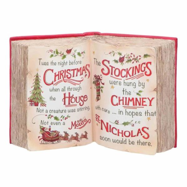 Christmas book poly