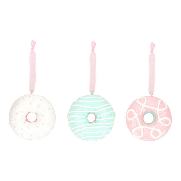 Donuts haning ornaments 3ass poly