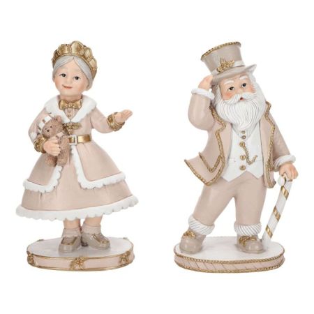 Mr & Mrs Santa 2ass poly
