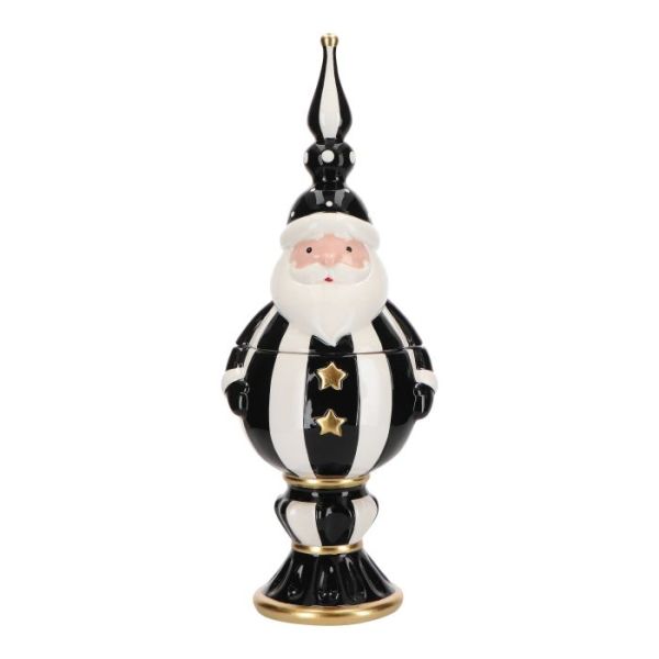 Candy jar Santa ceramic