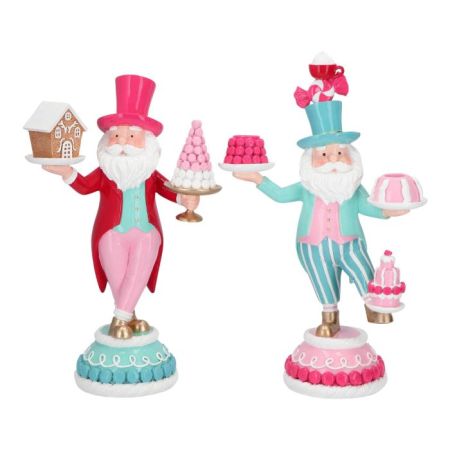 Santa standing 2ass poly