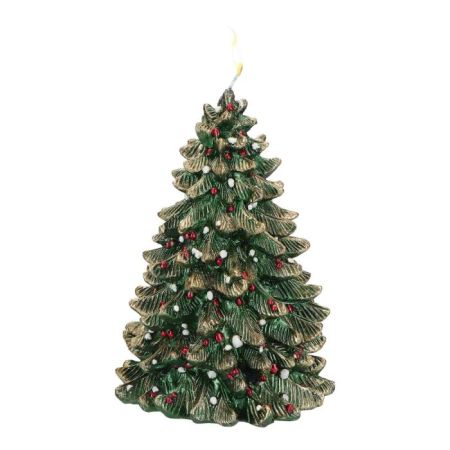 Christmas tree candle