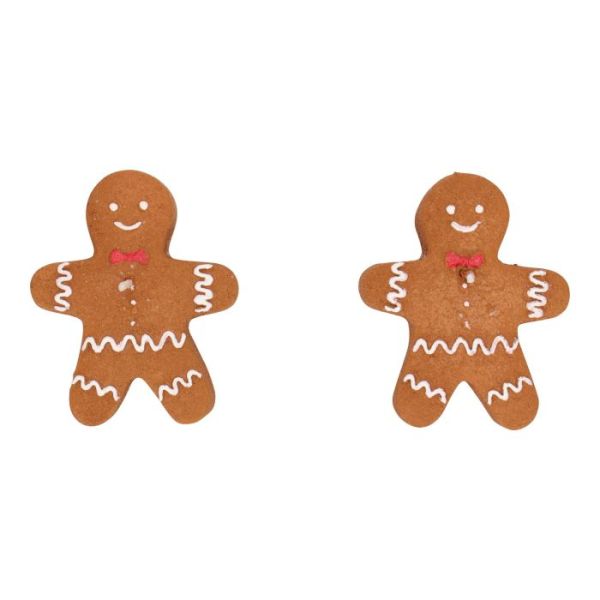 Gingerbread candle 2 pcs set