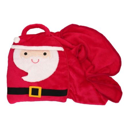 Backpack blanket Santa
