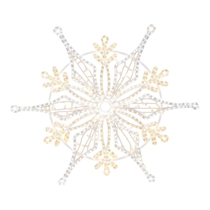 Hanging snowflake LED string