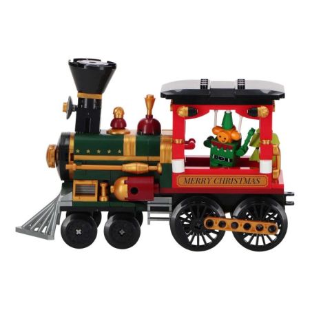 Christmas train brick DIY
