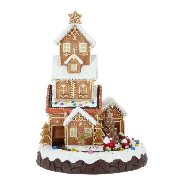 Gingerbread house animated
