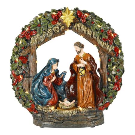 Nativity scene animated
