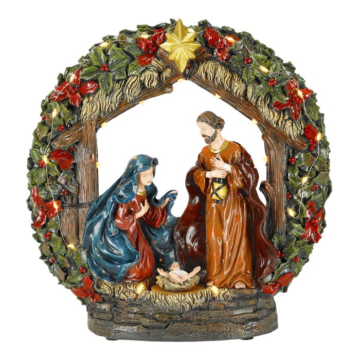 Nativity scene animated