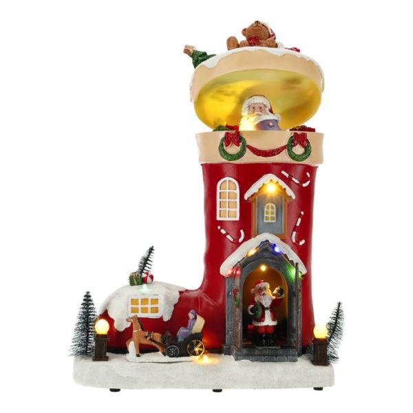 Christmas booth animated