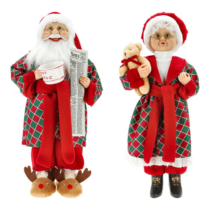 Santa &amp; Mrs Santa 2ass