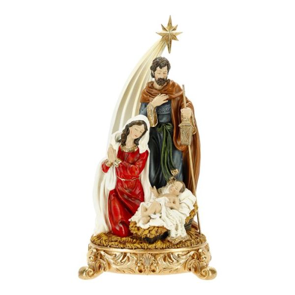 Nativity scene 40cm poly