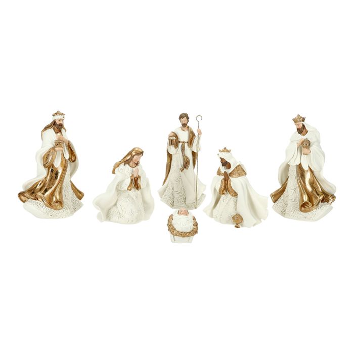 Nativity scene, set of 6pcs