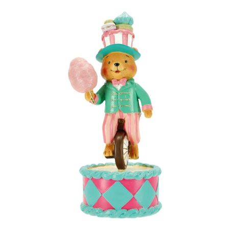 Circus bear on base poly