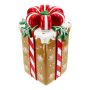 Gift with bow poly