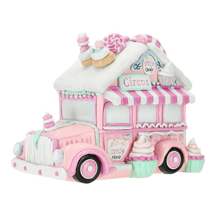 Cream truck poly