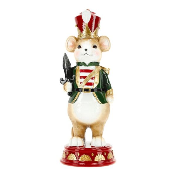 Nutcracker mouse 30cm poly