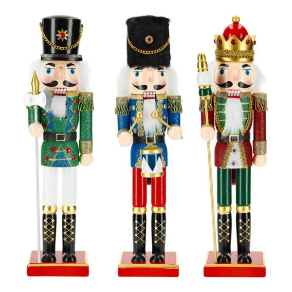 Nutcracker 38cm 3ass