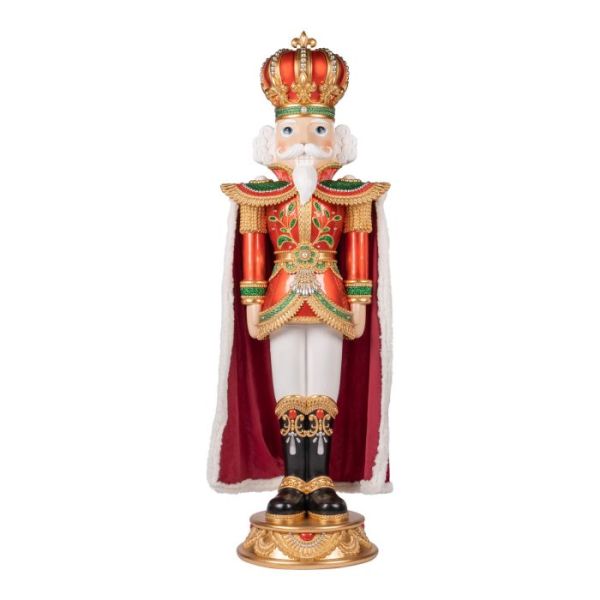 Nutcracker w/ fur coat - 150cm poly