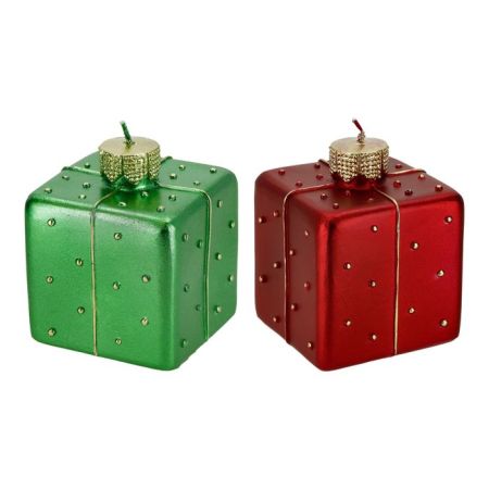 Gift box candle 2ass