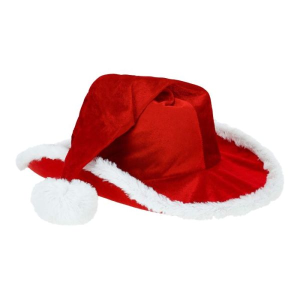 Christmas cowboy hat