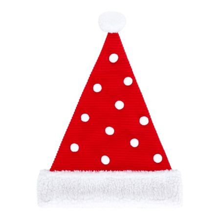 Christmas hat polka dot