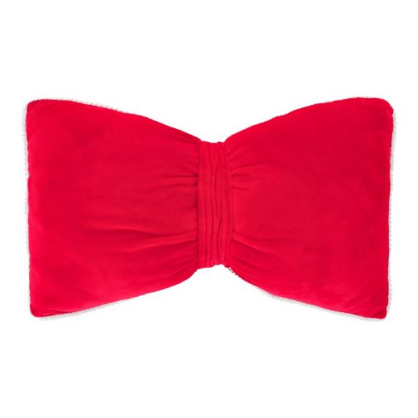Bow shaped pillow