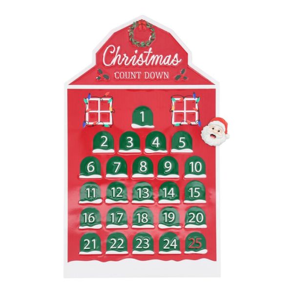 Wall decor countdown metal