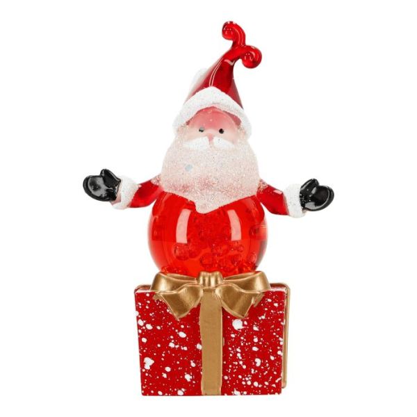 Santa on giftbox LED 24pcs