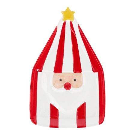 Candy plate circus ceramic