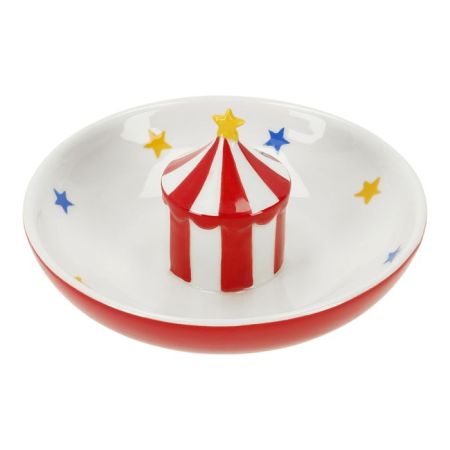 Candy plate circus ceramic